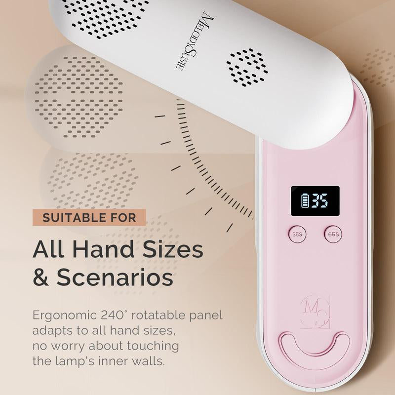Melodysusie Ultimate Mother's Day Nail Drill Gift Set - Premium Nail Drill & Lamp for Beginners and Pros